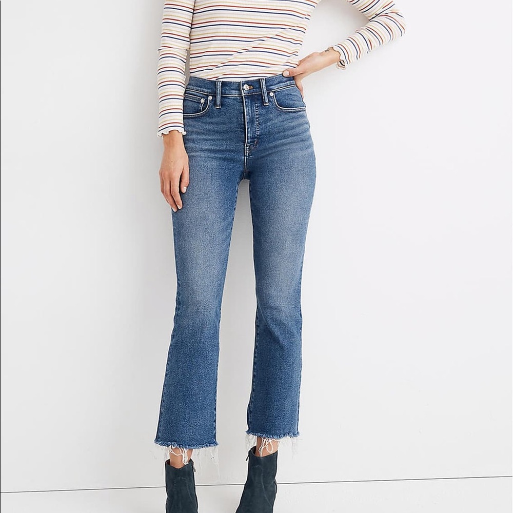 Madewell Cali Demi Boot, fleetwood wash.